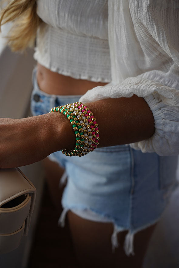 Boho Summer Stretch Bracelet